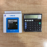 A07595 OREVA OR-512GT 12-Digit Desktop Calculator with Check & Correct Function