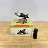 A07609 Solar Powered Airplane Car Air Freshener Dashboard Perfume Diffuser