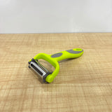 A07614 3-in-1 Multifunctional Rotary Vegetable & Fruit Peeler with Ergonomic Non-Slip Handle