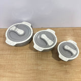 A07622 Rishabh Sigma Marbella Insulated Casserole Set of 3 (800 ml, 1200 ml, 1700 ml)