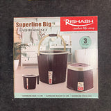 AM2890 Rishabh Superline Big Bathroom Set of 3Pcs