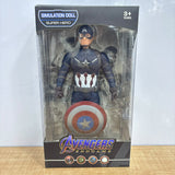 A07661 Superhero Simulation Doll Action Figure with Shield