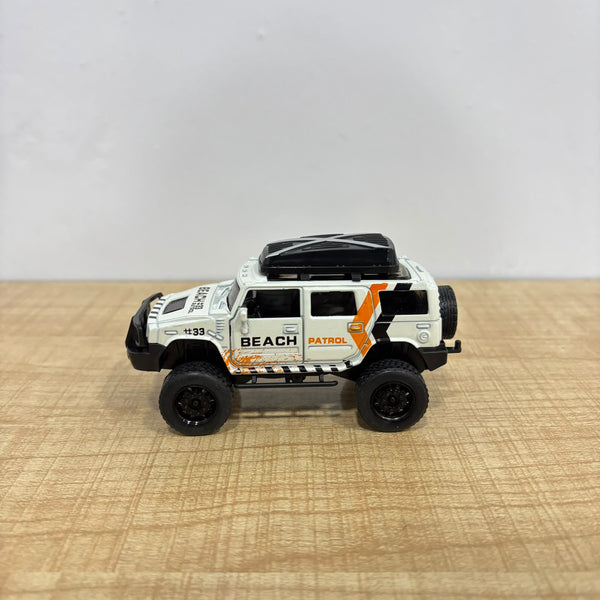A07659 Scale Model Off-Road Toy Vehicle Beach Metal Car - Pack Of 1