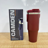 A07689 Camden 900ml Stainless Steel Insulated Travel Tumbler Mug with Flexible Handle