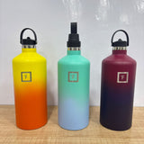 A07687 2000ml Iron Flask Vacuum Insulated Stainless Steel Sports Water Bottle with Lids