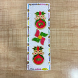 A07705 Decorative Shubh Labh & Swastik Acrylic Door Sticker Set (3 Pcs)