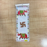 A07707 Decorative Shubh Labh Elephant & Swastik Sticker Set (Code: T-226)