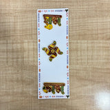 A07708 Decorative Shubh Labh & Swastik Religious Sticker Set for Main Door Decor