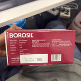 AM6184 Borosil Klip n Store Round Glass Container Set of 2pc (400ml+620ml)