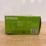 A07722 Borosil Klip-N-Store Glass Storage Container (Square, 400 ml)