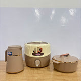 A07739 Asian Elite Trio Set - 3 Pc Insulated Kitchen Utility Set (Insulated Casserole, Thermal Flask & Water Jug)