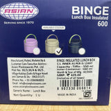 A07743 Asian Binge Lunch Box 600 - Insulated Stainless Steel Inner Lunch Box with Small Inner Container