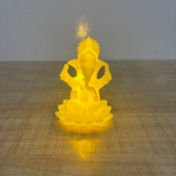 A07748 Decorative Illuminated Lord Ganesha Figurine with LED Light