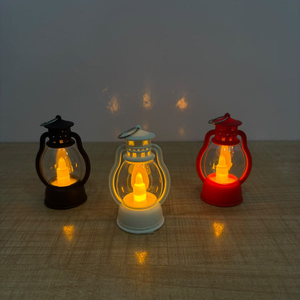 A07752 Mini Vintage Simulated LED Lantern Candle Light