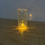 A07754 Crystal Diamond LED Candle Light for Home & Festival Decoration