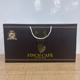 A07763 Richie Rich Finch Cafe 8-Piece Ceramic Tea Set (6 Cups, 1 Kettle with Lid)