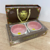A07771 Richie Rich Grolet 2 Pcs Ceramic Exclusive Bowl Set