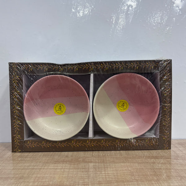 A07771 Richie Rich Grolet 2 Pcs Ceramic Exclusive Bowl Set
