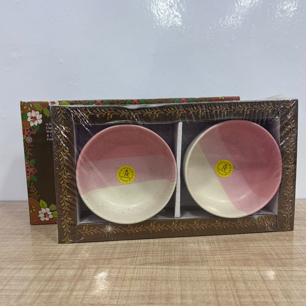 A07771 Richie Rich Grolet 2 Pcs Ceramic Exclusive Bowl Set