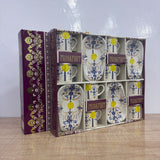 A07775 Richie Rich Frankfurt 12 Pcs Ceramic Tea & Coffee Set – 8 Mugs & 4 Platters