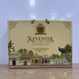 A07777 Richie Rich Keventer 9-Piece Printed Glassware Set with Bottle & Platters
