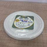 A07801 6 Inch Biodegradable Bagasse Round Plates (Pack of 10)