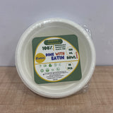 A07803 Biodegradable Bagasse Tableware Bowl Set – 180 ml (10 Pcs)