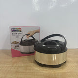 A07869 Babylon Thermoware Hot N Shine Insulated Stainless Steel Casserole (2500 ml)