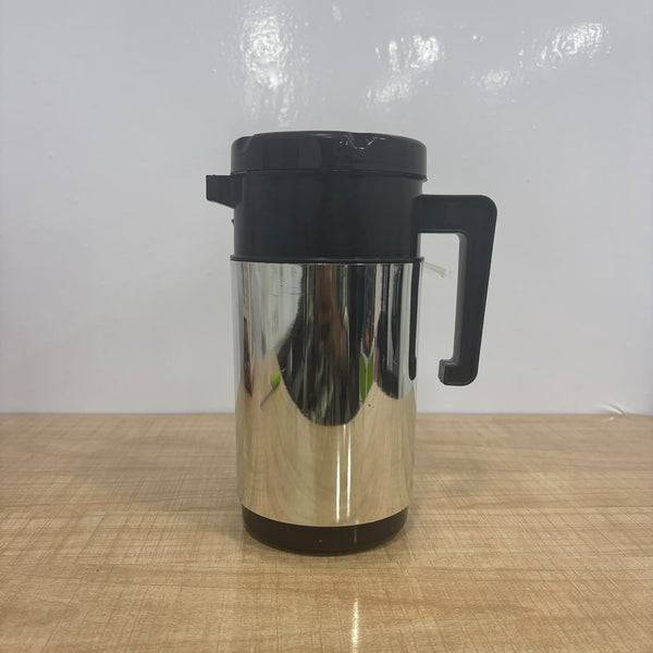 A07871 Regal Silver Kettle 800ml Stainless Steel Insulated Vacuum Flask for Hot & Cold Liquids