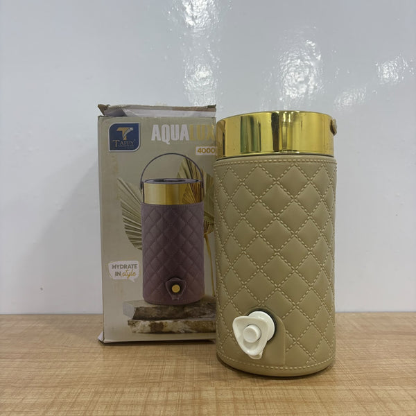 A07876 AQUALUX Premium Insulated Water Jug with Tap & Handle - 4000