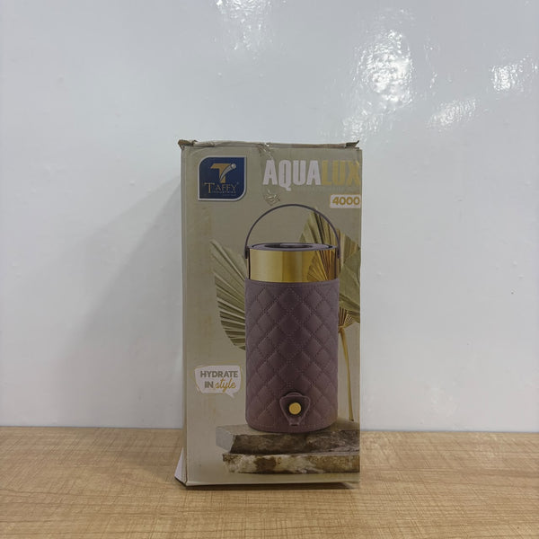 A07876 AQUALUX Premium Insulated Water Jug with Tap & Handle - 4000