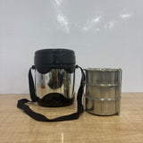 A07884 Hot 'N' Shine Insulated Stainless Steel Tiffin Box (3 Containers)