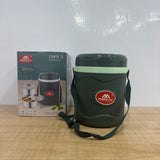 A07886 Enjoy-3 Insulated Stainless Steel 4-Layer Tiffin Carrier with Shoulder Strap
