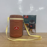 A07887 Enjoy-4 Premium 4-Layer Portable Insulated Stainless Steel Tiffin Carrier with Adjustable Strap