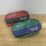 A07890 Tullip Insulated Oval Lunch Box Set with 2 Airtight Plastic Containers & Fabric Pouch