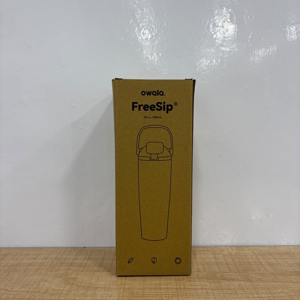 A07826 Owala FreeSip Vacuum Insulated Stainless Steel Water Bottle, 900 ml (Hot & Cold)