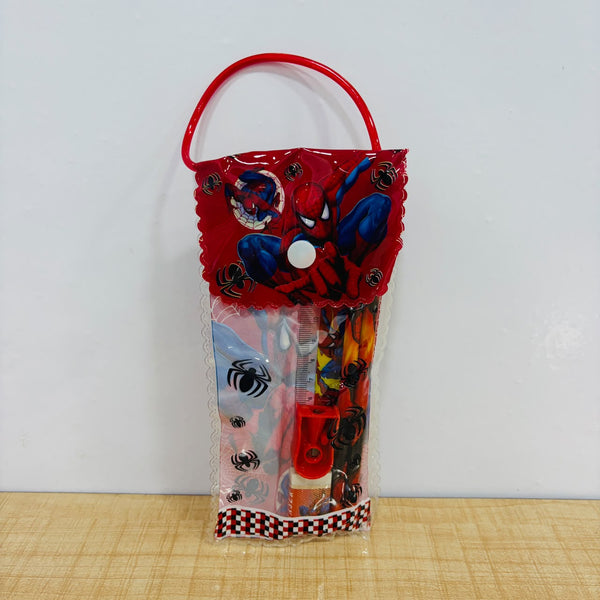 A07866 Printed Kids Stationery Set [801] with Carrying Pouch (6-Piece Kit)