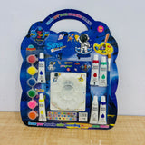A07863 Space Theme Painting & Art Set [CSJ-709] with Water Colors, Paintbrush, Palette & 3D Astronaut Mold (Ages 5+)