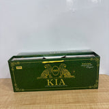 A07852 KIA 4-Piece Glassware Gift Set (2 Tea Mugs & 2 Snack Platters)