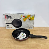 A07951 MILTON Pro Cook Granito Induction Non-Stick Fry Pan Without Lid (20 cm, Maroon)