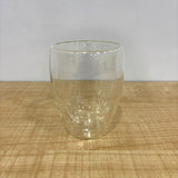 A07982 350ml Double Wall Borosilicate Glass Coffee Cup / Tea Tumbler