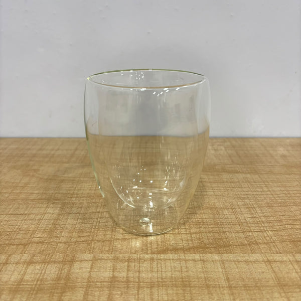 A07982 350ml Double Wall Borosilicate Glass Coffee Cup / Tea Tumbler