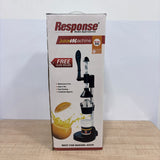 A07996 Response Heavy Duty CS Hand Press Juicer Machine for Fruits & Citrus (Includes Free Glass)