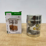 A07998 Sizzle Stainless Steel Galaxy See-Through Storage Container - 10 (650 ml)