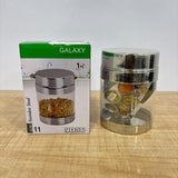 A07999 Sizzle Stainless Steel Galaxy See-Through Storage Container - 11 (900 ml)