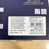 A08003 Asian Grand Plastic Serving Set - Jewel Vacuum Flask & Master Insulated Casserole, 2-Piece Set