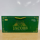A08019 Orion Jacobs 5-Piece Glassware Set – 4 Tea Mugs & 1 Snacks Platter