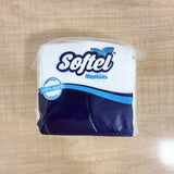 A07807 Softel Eco-Friendly Tissue Paper Napkins - 70 N (28 x 30 cm)
