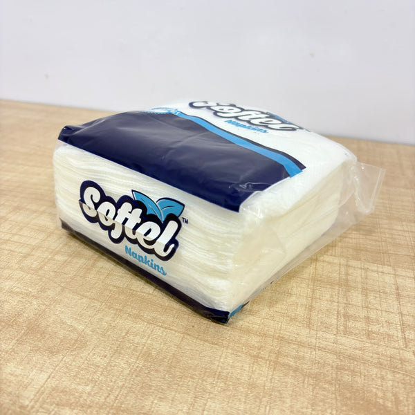 A07807 Softel Eco-Friendly Tissue Paper Napkins - 70 N (28 x 30 cm)