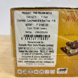 A08034 Rishabh "The Felon Set 6" Multipurpose Dry Fruit & Snack Storage Container Set with Wooden Serving Tray